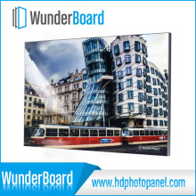 Neu entwickelter Plug-in Design Metall Bilderrahmen für die Wunderboard HD Aluminium Foto Panels